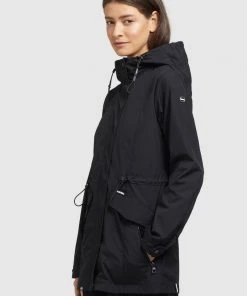 Khujo FELINA - Impermeable - Schwarz, Mujer 3 Khujo FELINA - Impermeable - Schwarz, Mujer -KHUJO Tienda 924667ad133c4bc8bd326bcaa44def1b