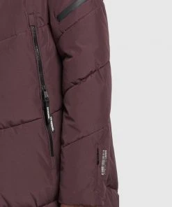 Khujo SONJE3 - Abrigo De Invierno - Weinrot, Mujer -KHUJO Tienda 929e21ea46214f1b92ba572fdf7c16f8