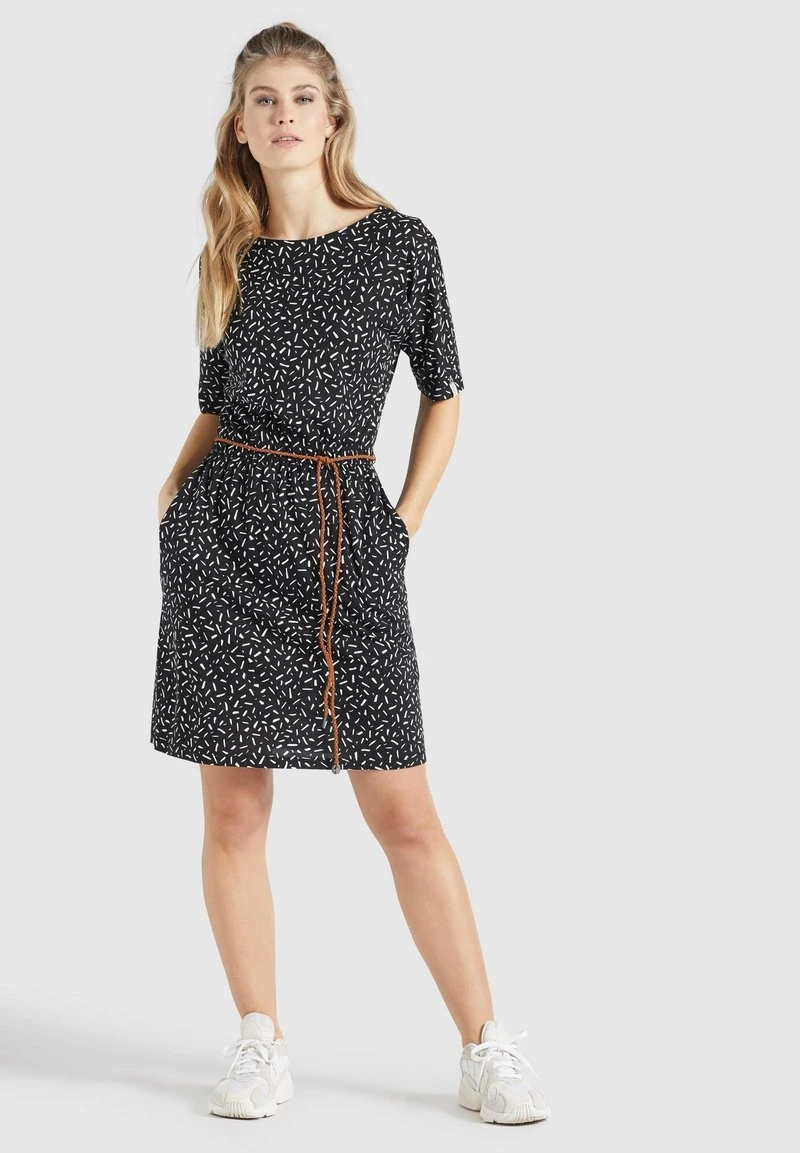 GABY - Vestido ligero - schwarz-weiß gemustert Khujo GABY - Vestido Ligero - Schwarz-weiß Gemustert, Mujer -KHUJO Tienda 933a09f16d0649c2832b9880af57d2dd