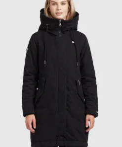 Khujo MARINA - Abrigo De Invierno - Schwarz, Mujer