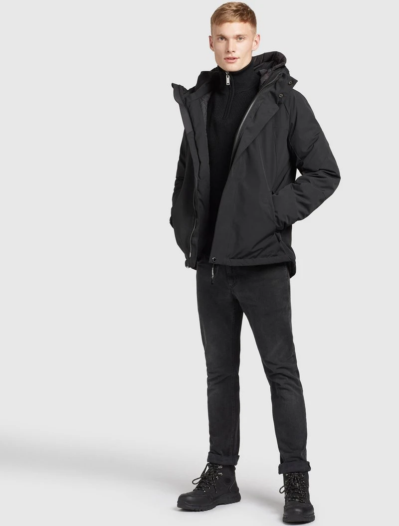 Khujo RUDOLF - Chaqueta De Invierno - Schwarz, Hombre 2 Khujo RUDOLF - Chaqueta De Invierno - Schwarz, Hombre - Imagen 2