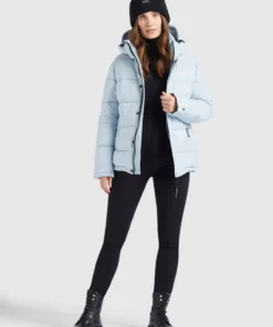 Khujo GERDA MATT - Chaqueta De Invierno - Hellblau, Mujer -KHUJO Tienda 94ee62e0a5ae454cbc810238557004d5