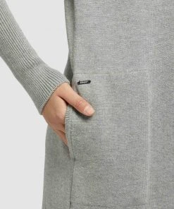 Khujo ELINA - Chaqueta De Punto - Grau Meliert, Mujer 3 Khujo ELINA - Chaqueta De Punto - Grau Meliert, Mujer -KHUJO Tienda 95b9ac00db7e4f4686cc360b54feeaa1