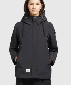 Khujo KAYA - Chaqueta Outdoor - Schwarz, Mujer