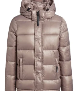Khujo GERDA SHINY - Abrigo De Invierno - Taupe Glänzend, Mujer -KHUJO Tienda 97ad799b9a0149d18af2f0b0084b8732