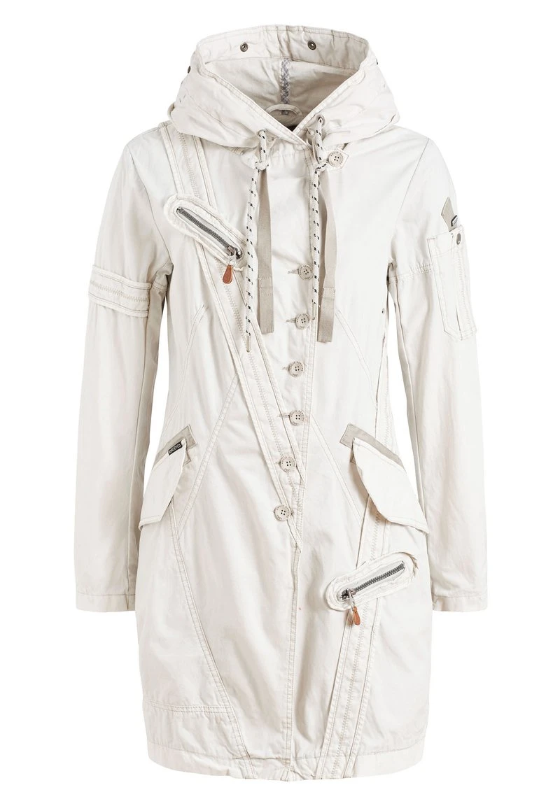 Khujo ZARIA - Parka - Beige/off White, Mujer 7 Khujo ZARIA - Parka - Beige/off White, Mujer - Imagen 7