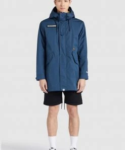 Khujo SPECTER - Parka - Blue Denim, Hombre -KHUJO Tienda 9922ce2539b44129a2062450e4913e40