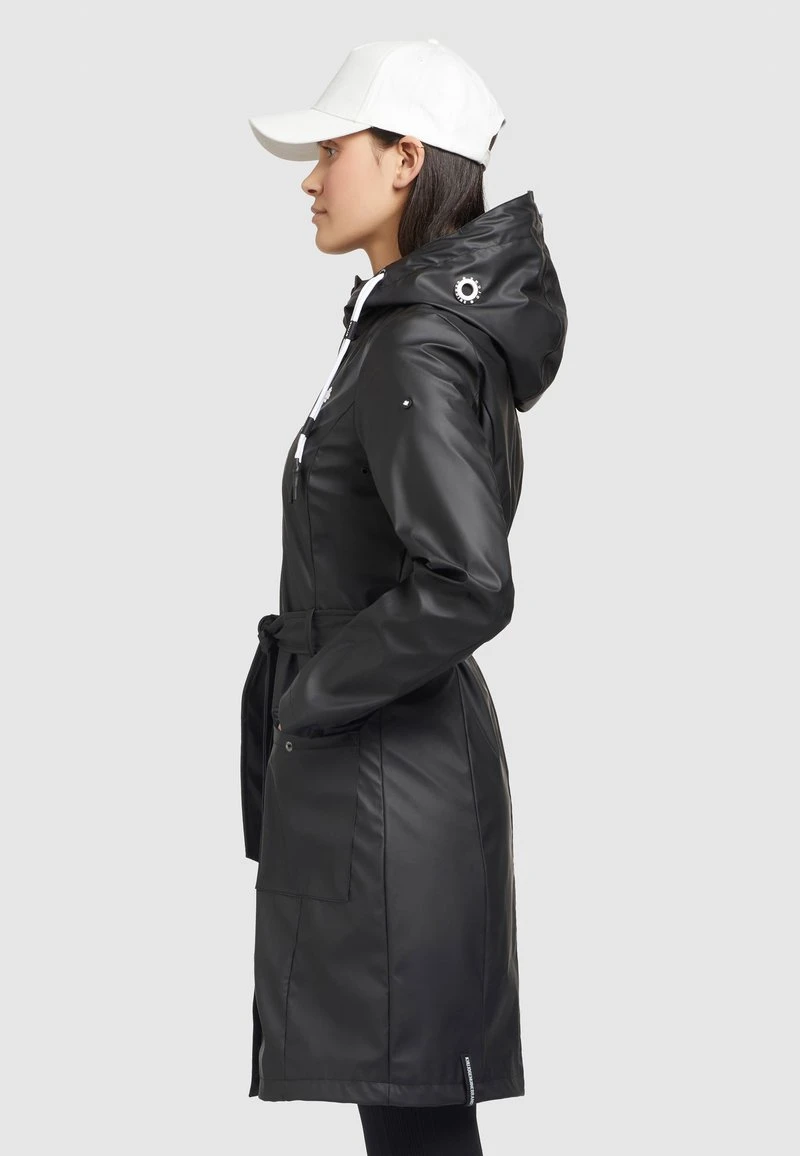 GLENNA - Impermeable - schwarz Khujo GLENNA - Impermeable - Schwarz, Mujer -KHUJO Tienda 99759c5ff28c49b7ac49d04be145cebc