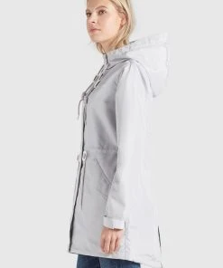 Khujo EMURI - Parka - Light Grey, Mujer -KHUJO Tienda 9a3ca9529c9942d0b32b5ebd9bd6659c