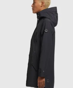 Khujo JELLE - Parka - Schwarz, Mujer -KHUJO Tienda 9ad0ac5bb1fa473c92312d6778781e61