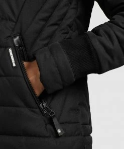 Khujo SHINE2 STRUCTURED - Abrigo De Invierno - Schwarz, Mujer -KHUJO Tienda 9ca48de0a5814360a434bbbe9553ebee