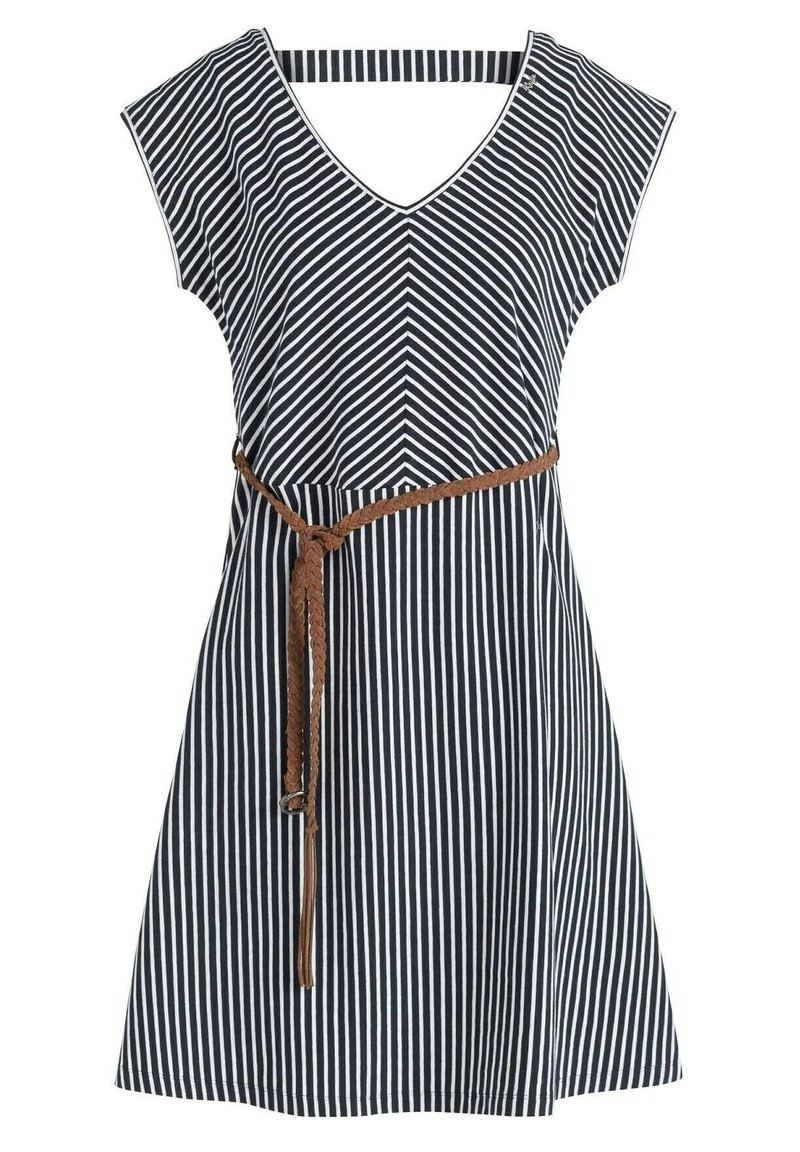 LEIFA - Vestido informal - dunkelblau-weiß gestreift Khujo LEIFA - Vestido Informal - Dunkelblau-weiß Gestreift, Mujer -KHUJO Tienda 9d068a2c6e13419593aa845c5c1b1c09