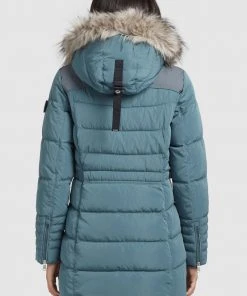 Khujo AMARAY2 - Abrigo De Invierno - Blaugrau, Mujer -KHUJO Tienda 9d4f88f2e1e54a39a18090562b38cf38