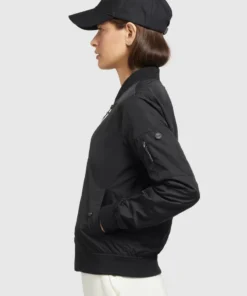 Khujo STENCE - Chaquetas Bomber - Schwarz, Mujer 11 Khujo STENCE - Chaquetas Bomber - Schwarz, Mujer -KHUJO Tienda 9de8b3f2c4934e89abd102363decd059