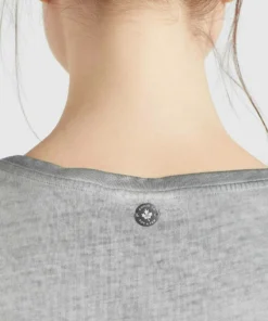 Khujo PERGOLA - Camiseta Básica - Grau, Mujer -KHUJO Tienda 9f0367fd67794bcea832f3466a8f06bf