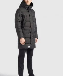Khujo TAWAI - Abrigo De Invierno - Dunkelgrau, Hombre -KHUJO Tienda 9ffa0446521a45fb8d3380eb929d65b7