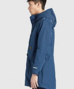 Khujo SPECTER - Parka - Blue Denim, Hombre -KHUJO Tienda a01f5588050940a998e304105f7e8948