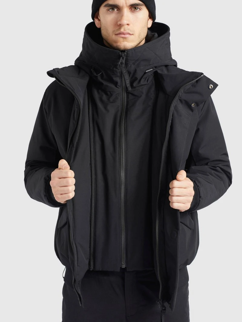 Khujo MARSANS - Chaqueta De Invierno - Schwarz, Hombre 6 Khujo MARSANS - Chaqueta De Invierno - Schwarz, Hombre - Imagen 6