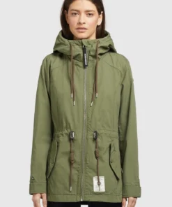 Khujo SESIA - Parka - Oliv, Mujer