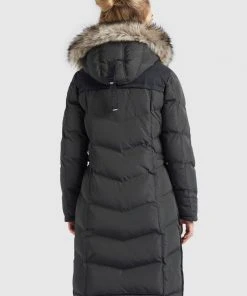 Khujo LUBECK LONG - Abrigo De Invierno - Dunkelgrau, Mujer -KHUJO Tienda a12f6f84a8a549ac8c9a337d00024631