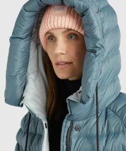 Khujo MANTEL NIANA SHINE - Abrigo De Invierno - Blaugrau, Mujer -KHUJO Tienda a16058a2bf8c437d9030d7ad46d8011d