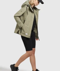 Khujo KAYA - Chaqueta Outdoor - Graugrün, Mujer -KHUJO Tienda a1e026b8f2c24c37bba8e03684015341