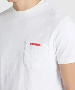 Khujo DESTIN SOLID - Camiseta Básica - Weiß, Hombre -KHUJO Tienda a2607cb9d4d4499199e361fdc5748593