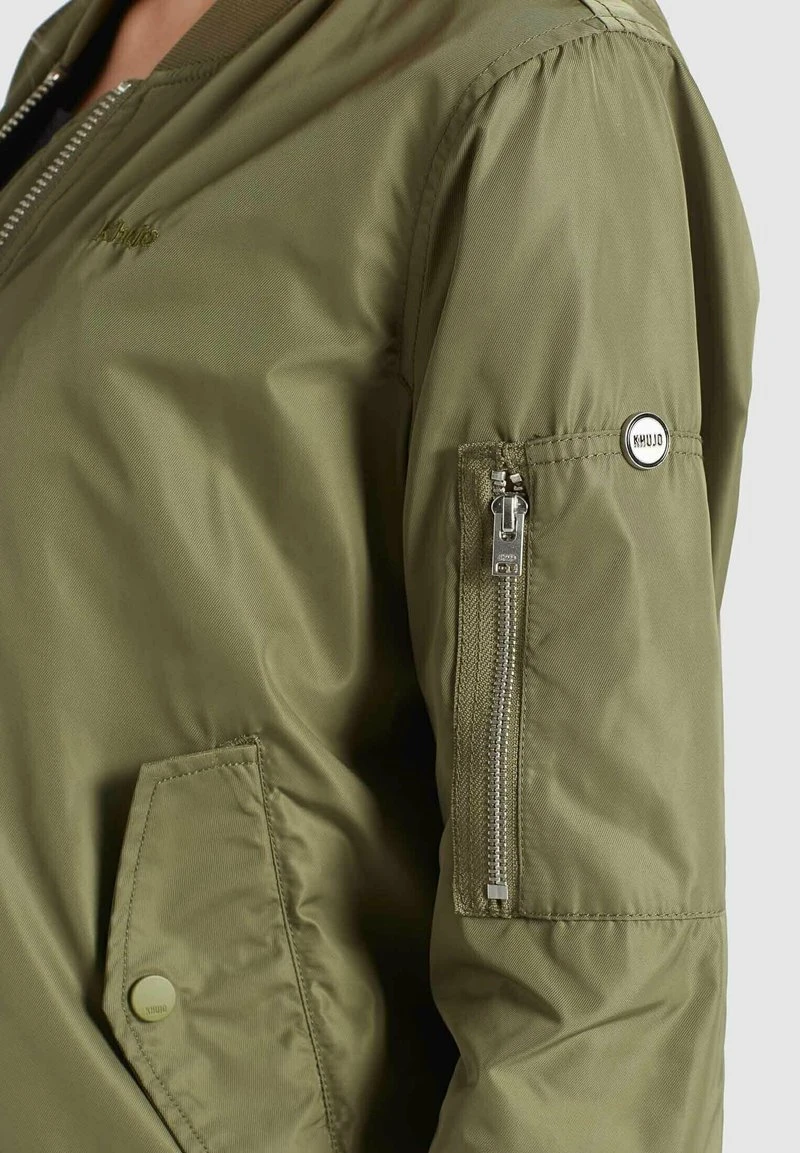 FENCY - Chaquetas bomber - khaki pes Khujo FENCY - Chaquetas Bomber - Khaki Pes, Mujer -KHUJO Tienda a3c5bfc48b334c2c928ac73f9070b779
