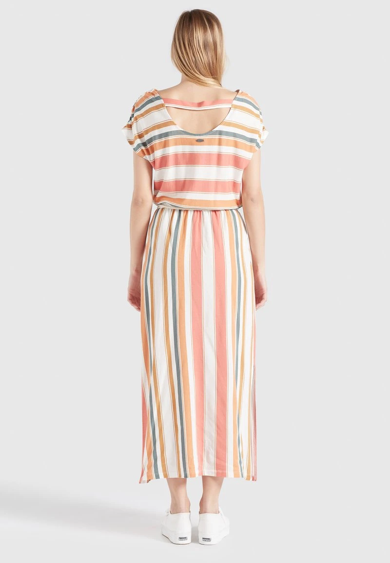 DOREEN - Vestido largo - mehrfarbig gestreift Khujo DOREEN - Vestido Largo - Mehrfarbig Gestreift, Mujer -KHUJO Tienda a40a2b10c0e2483aa03776b4d99e820c