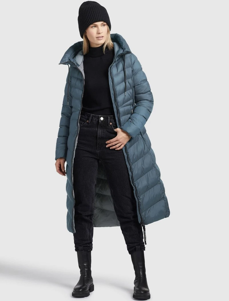 INGRAM SHINE - Abrigo de invierno - blaugrau Khujo INGRAM SHINE - Abrigo De Invierno - Blaugrau, Mujer -KHUJO Tienda a460d13d77374667b9ce353a28256f03