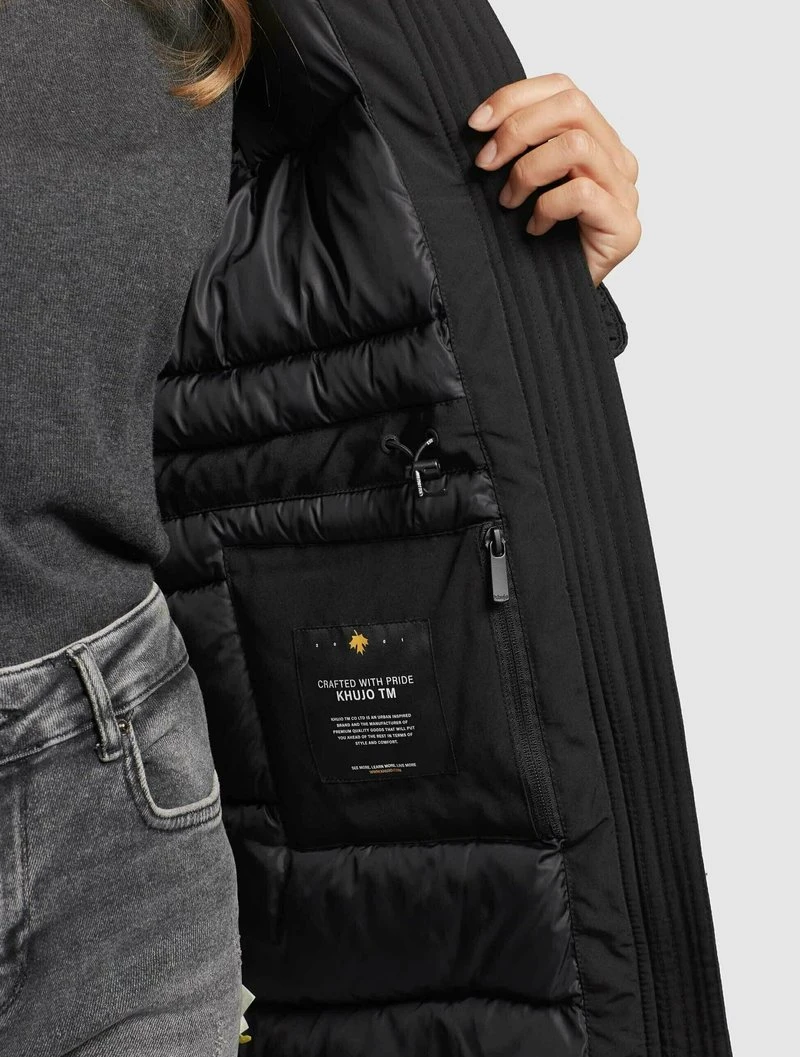 KANDA - Abrigo de invierno - schwarz Khujo KANDA - Abrigo De Invierno - Schwarz, Mujer -KHUJO Tienda a4d5131008f44ebea9b1fb21dc0d27f4