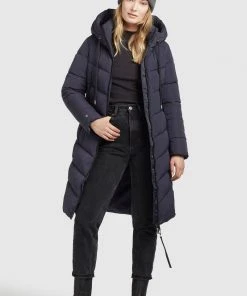 Khujo AYLEENA - Abrigo De Invierno - Dunkelblau, Mujer 4 Khujo AYLEENA - Abrigo De Invierno - Dunkelblau, Mujer -KHUJO Tienda a4f9113940a4476783ae72ff04d3d5c2