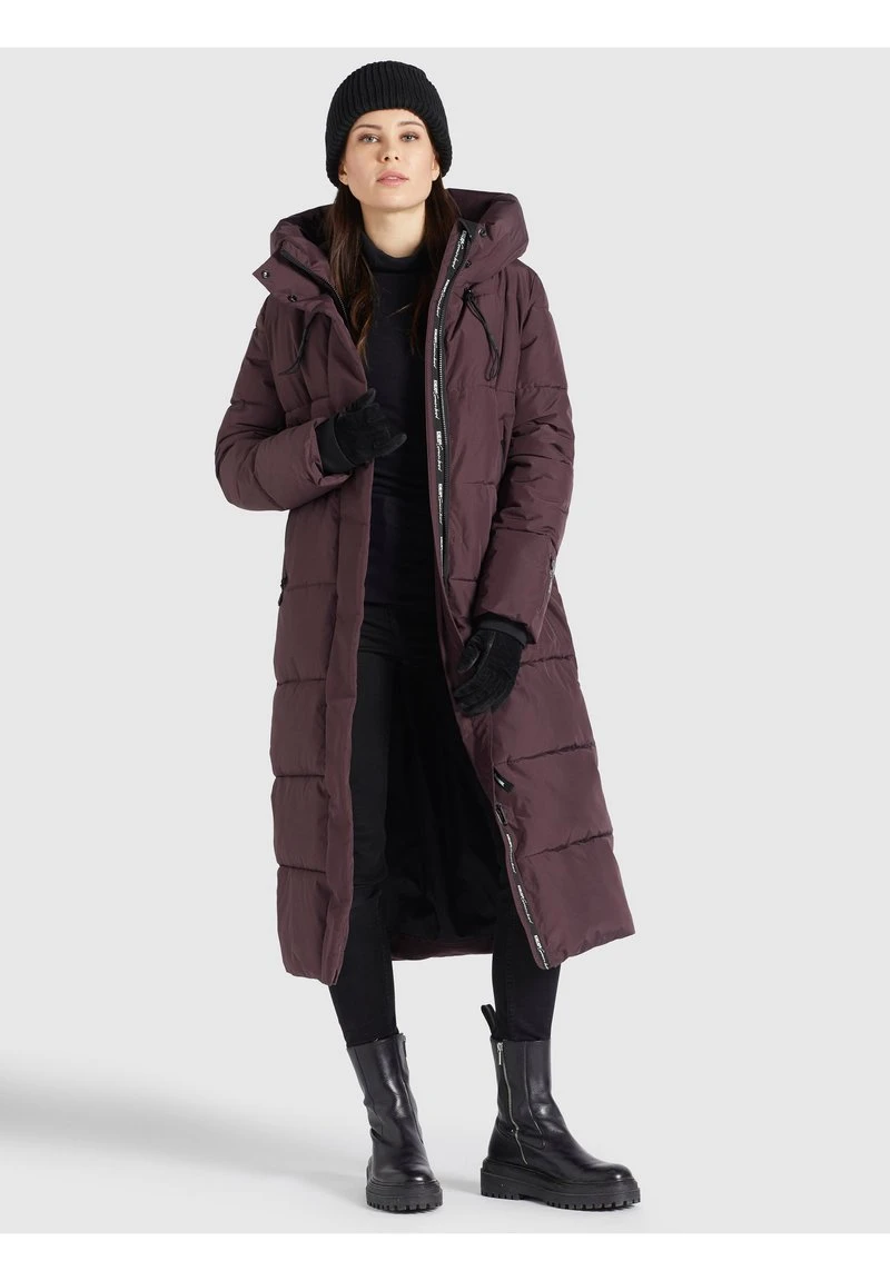 Khujo MANTEL SOULANI - Abrigo De Invierno - Weinrot, Mujer 1 Khujo MANTEL SOULANI - Abrigo De Invierno - Weinrot, Mujer