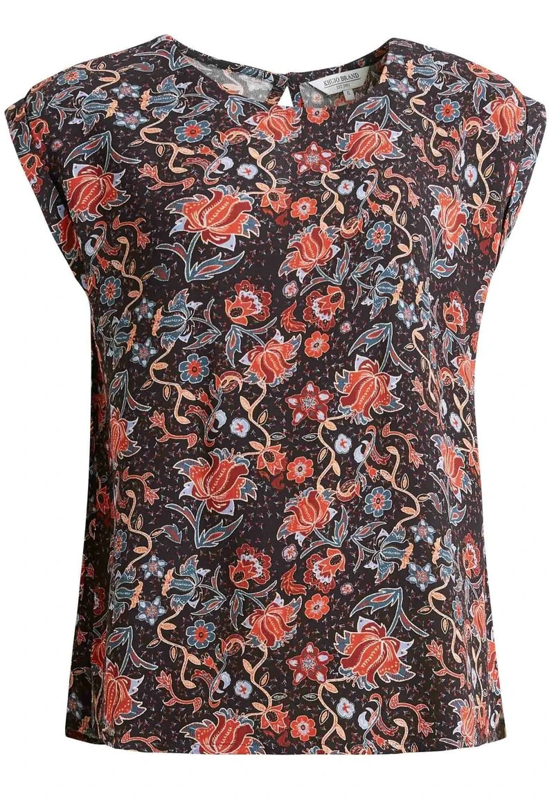 LERATO - Blusa - dunkelblau gemustert Khujo LERATO - Blusa - Dunkelblau Gemustert, Mujer -KHUJO Tienda a600b8d1c5154c4e94244e157e942e62