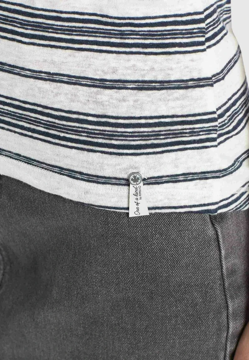 MATAMA - Camiseta estampada - naturweiß-dunkelblau gestreift Khujo MATAMA - Camiseta Estampada - Naturweiß-dunkelblau Gestreift, Mujer -KHUJO Tienda a6db190ebbee413e888a969f164820d8