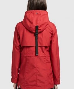 Khujo FELINA - Impermeable - Rot, Mujer 2 Khujo FELINA - Impermeable - Rot, Mujer -KHUJO Tienda a760e8f1deb94ddbba171ee59074b890