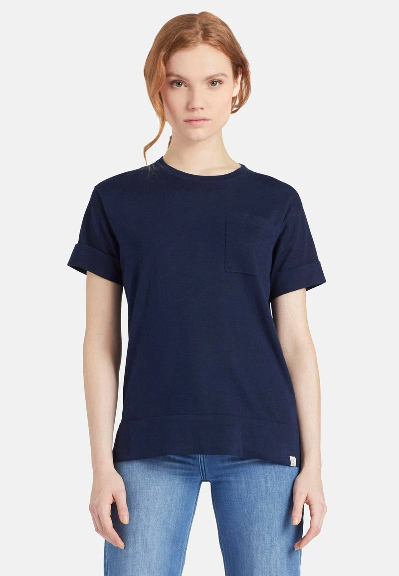 ALLMUT - Camiseta básica - dark blue Khujo ALLMUT - Camiseta Básica - Dark Blue, Mujer -KHUJO Tienda a772e49d1a354a5f806a84c7e592ef9a