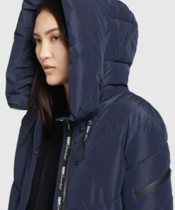 Khujo JORDIS - Abrigo De Invierno - Dunkelblau, Mujer -KHUJO Tienda a818cdb2cc1e404fb49e55fa1233d7c1