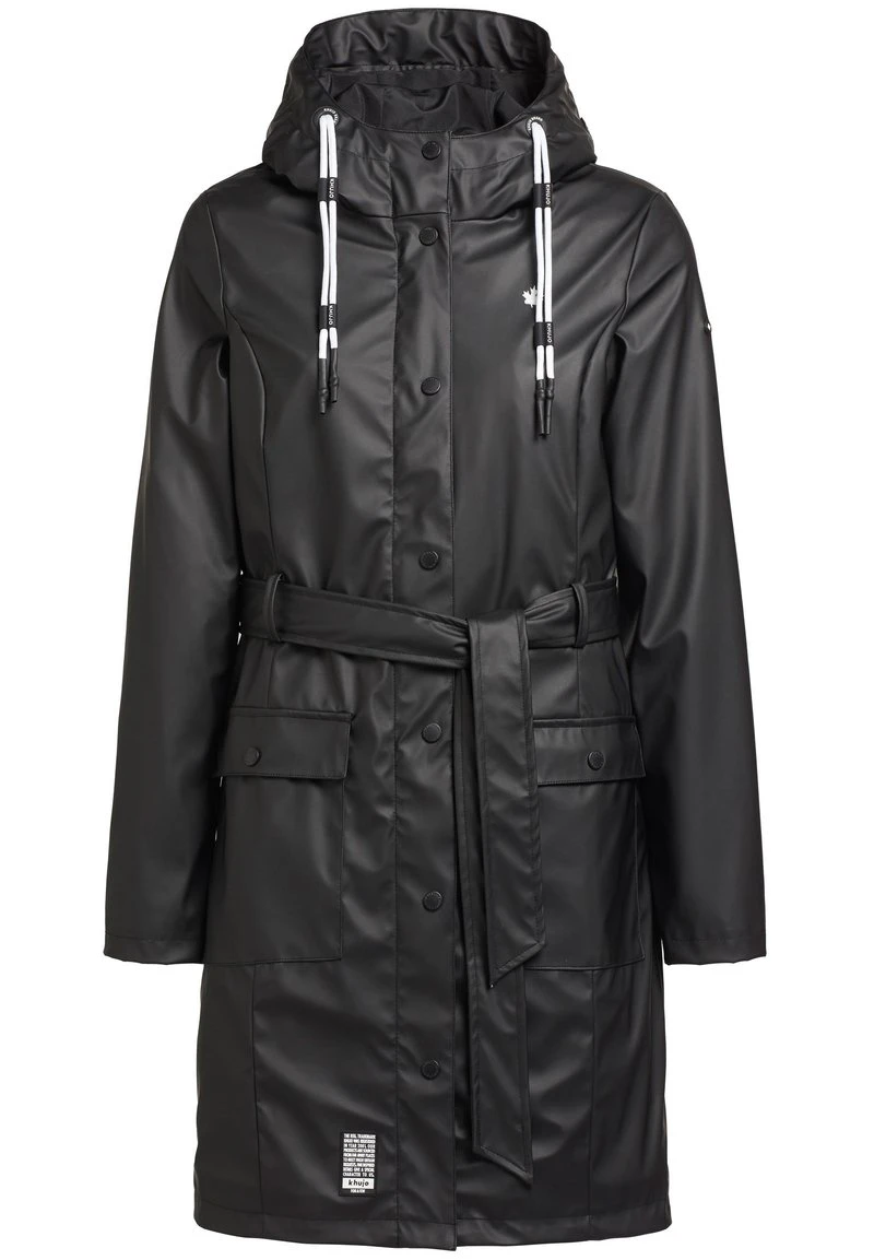 GLENNA - Impermeable - schwarz Khujo GLENNA - Impermeable - Schwarz, Mujer -KHUJO Tienda a81b2e1b004446dbbe81cec3b0064ce2