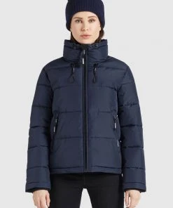 Khujo TUBA - Chaqueta De Invierno - Dunkelblau, Mujer
