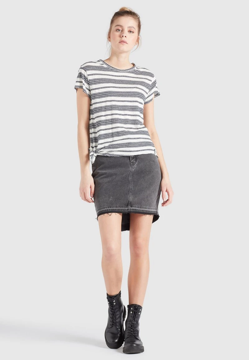 MATAMA - Camiseta estampada - naturweiß-dunkelblau gestreift Khujo MATAMA - Camiseta Estampada - Naturweiß-dunkelblau Gestreift, Mujer -KHUJO Tienda a875c53de5994fd9a9f61385164a0bc3