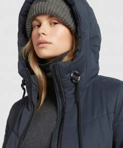 Khujo ARIBAY PEACHED - Abrigo De Invierno - Dunkelblau, Mujer -KHUJO Tienda a89b6120fc234655923ae6c414dd1e0b