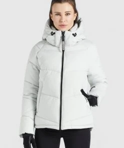 Khujo MONTY - Chaqueta De Invierno - Hellgrau, Mujer