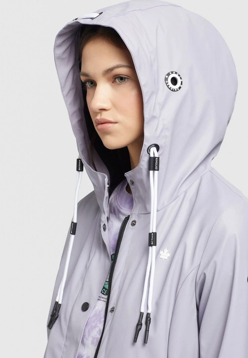 GLENNA - Impermeable - flieder Khujo GLENNA - Impermeable - Flieder, Mujer -KHUJO Tienda a8cbbef06aa14bb385503f02dbb27d06