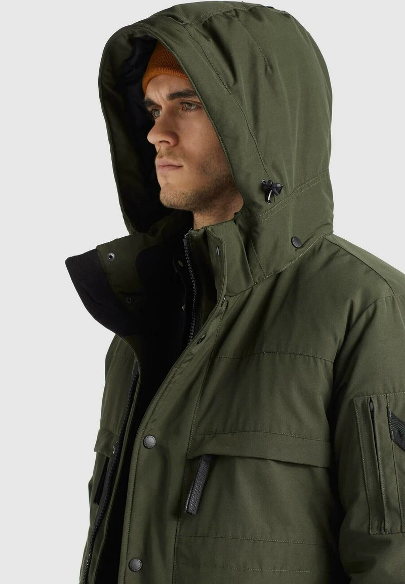 Khujo BOYNTON - Chaqueta De Invierno - Dunkeloliv, Hombre 4 Khujo BOYNTON - Chaqueta De Invierno - Dunkeloliv, Hombre - Imagen 4