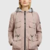 Khujo FLAMES - Chaqueta Fina - Blassrosa, Mujer