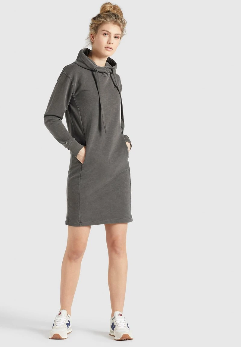 HALOUMA - Vestido informal - grau gewaschen Khujo HALOUMA - Vestido Informal - Grau Gewaschen, Mujer -KHUJO Tienda aa4cb8e3561241848e231f5e9f7db88c