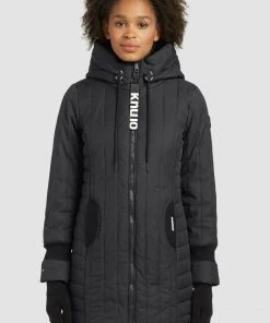 Khujo JERRY PRIME5 STRUCTURED - Abrigo De Invierno - Grau, Mujer