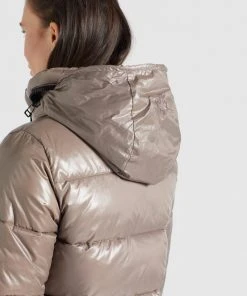 Khujo BLONDIE - Chaqueta De Invierno - Taupe Glänzend, Mujer -KHUJO Tienda ab3649a8f7ea4269a6fb3e942a734eee