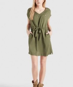 Khujo ANNELI - Vestido Vaquero - Khaki Gewaschen, Mujer 3 Khujo ANNELI - Vestido Vaquero - Khaki Gewaschen, Mujer -KHUJO Tienda ab5b42d7a9ec41249def156244fa4101
